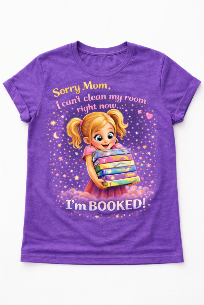 Sorry Mom I'm Booked - Kids T-Shirt