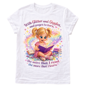 With Glitter and Giggles - Kids T-Shirt