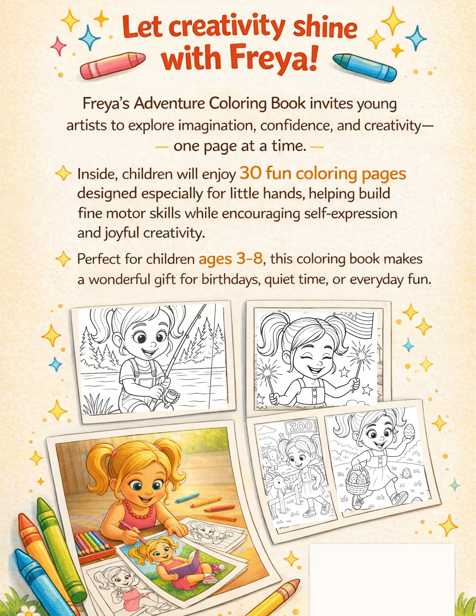 Freya's Adventure Coloring Book - EBook - Image 4