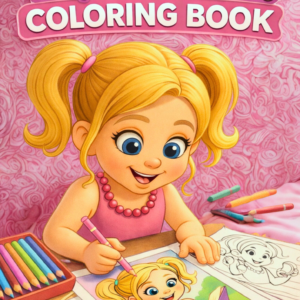 Coloring book front cover