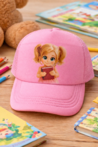 Pink Trucker Youth Hat, One More Chapter Please