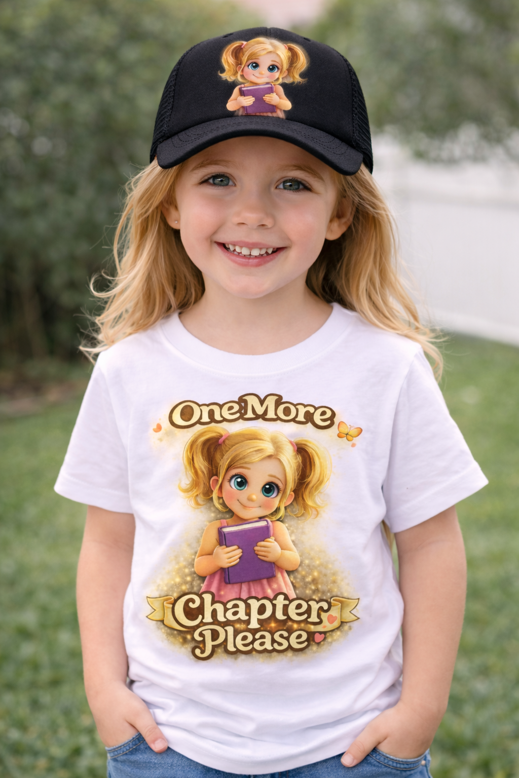 One More Chapter Trucker Hat - Youth - Image 4